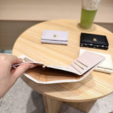 Trendy Printed Mini Trifold Wallet For Students_Cwab06229