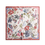 FLORAL PATTERN LARGE SQUARE SILK FEELING SCARF_CWASC0239