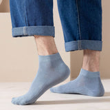 Versatile Solid Color Cotton Men'S Socks_Cwms2005