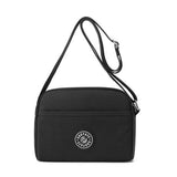 Lightweight Solid Nylon Crossbody Shoulder Bag_Cwasc1735