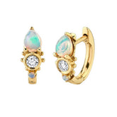 DROP SHAPED OPAL AND DIAMOND EARRINGS_CWAJE1754