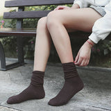 AUTUMN AND WINTER SOLID COLOR RETRO STOCKINGS_CWMS0982