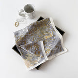 LETTER PRINT SATIN SQUARE SCARF FOR WOMEN_CWASC0810