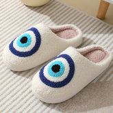 CUTE BLUE EYE INDOOR SLIPPERS FOR FALL WINTER_CWSHS0251