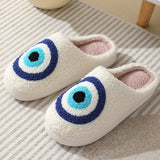 CUTE BLUE EYE INDOOR SLIPPERS FOR FALL WINTER_CWSHS0251