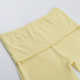 Square Neck Pleated Trendy Crop Top Set