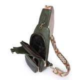 Outdoor Sports Solid Color Messenger Bag Chest Bag_Cwab2703