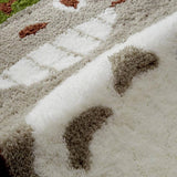 CUTE CAT ABSORBENT NON SLIP BATHROOM DOOR MAT_CWMM7330