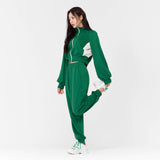 Sportswear Top And Casual Sportswear Pants Set