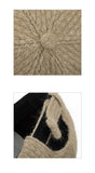 Knit Thick Warm Baseball Cap Cap
