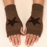 ACRYLIC STAR ARM SLEEVES WARM FINGERLESS DESIGN_CWAG0085
