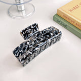 Retro And High-End Acetate Leopard Hair Clippers