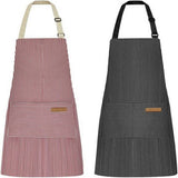 Cwmm1812_Striped Pocket Apron For The Working Household