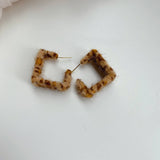 SOLID COLOR SQUARE PLUSH VERSATILE EARRINGS_CWAJE2192