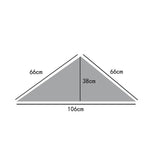 BOHO COTTON TRIANGLE SCARF SUMMER NECK WRAP_CWASC0842