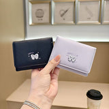 New Fresh Bow Mini 3-Fold Wallet For Women_Cwab06245