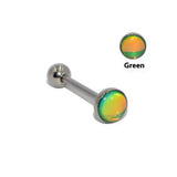 STEEL GRADIENT TONGUE BAR PIERCING JEWELRY_CWMM9593