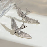 PERSONALIZED THREE DIMENSIONAL BIRD EARRINGS_CWASC1642
