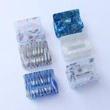 MINI SQUARE HAIR CLAW 5CM FRESH INS STYLE CLIP_CWAHA2611