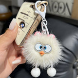 CUTE LITTLE YELLOW DUCK CAR KEYCHAIN BAG PENDANT_CWMM2550