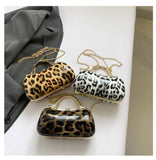 Leopard Print Fashionable Single-Shoulder Bag
