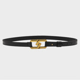 Women Retro Eight-Character Buckle Waist Belt_Cwabe0231