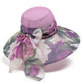 LADIES TRAVEL LARGE BRIM SUNHAT_CWAH1492