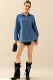 Women Fashion Long Sleeved Shirt_Cwtstl714