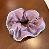 NICHE DESIGN HAIR FLOWER BORDER HAIR SCRUNCHIES_CWAHA2802