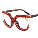 FASHIONABLE WOMENS DIAMOND SUNGLASSES_CWASG0785