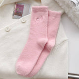 Women'S Warm Cute Cat Sleeping Home Socks_Cwms1049