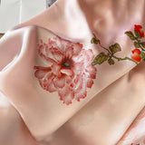 ELEGANT PRINTED LONG SILK SCARF FASHIONABLE WRAP_CWASC0517