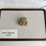 MEDIUM PUMPKIN ACETATE HAIR CLAW CLIP_CWAHA5957