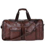 MENS PU LEATHER TRAVEL BAG EXTRA LARGE_CWAB5173