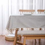 LACE DETAILED MULTI PATTERN TABLECLOTH_CWMM0017