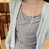 Womens Elegant And High-End Long Necklace