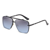 SQUARE FRAME SUNGLASSES METAL FRAMELESS SUNGLASSES_CWASG0561