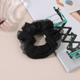 SIMPLE AND LOVELY SMILING FACE HAIR RING HAIR ROPE_CWAHA0457