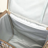 CHECKERED BENTO BAG LARGE CAPACITY CARRYING BAG_CWAB1728