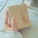 Minimalist Floral Pendant Trifold Wallet_Cwab06238