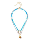 Womens Stylish And Elegant Stacking Necklace Set