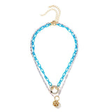 Womens Stylish And Elegant Stacking Necklace Set