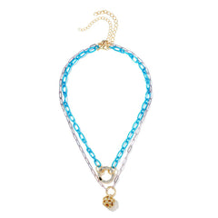 Womens Stylish And Elegant Stacking Necklace Set