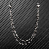 PERSONALIZED PUNK DARK DOUBLE LAYER TROUSER CHAIN_CWMM4892