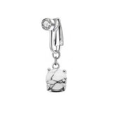 FAKE NAVEL CLIP NO PIERCING BELLY BUTTON RING_CWMM9190