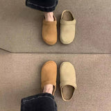 LEATHER PLATFORM CLOG MULES FOR WOMEN_CWSHF0096