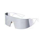 ONE LENS SUNGLASSES LARGE FRAME SPORTS SUNGLASSES_CWASG0582