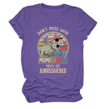STYLISH WOMENS TEE DONT MESS WITH PRINT_CWTTS1524