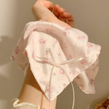 PINK FLORAL BOW HAIRBAND FASHION HEADDRESS_CWAHA3708