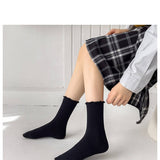 Warm Brown Fungus Mid-Calf Women'S Socks_Cwms0592